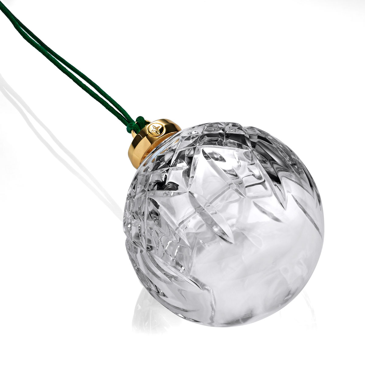 Waterford 2024 Lismore Bauble Ornament, Clear